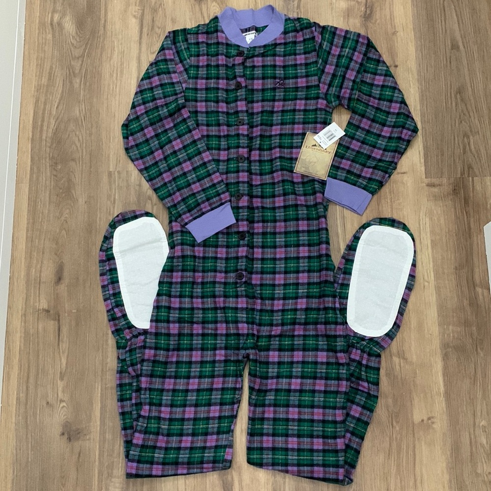 NWT Legendary Whitetail, Butt flap, Buck Wild PJs union suit, Size XS